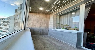 Обшивка лоджии Анапа цена от 208 руб. м/2.